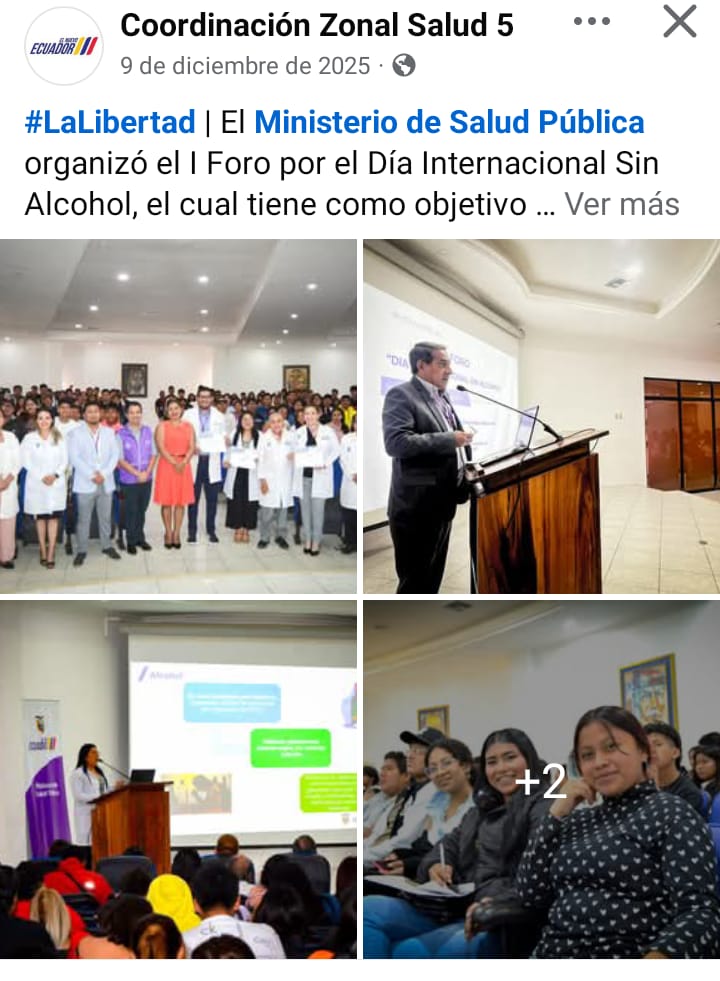 FORO POR EL DIA INTERNACIONAL SIN ALCOHOL
