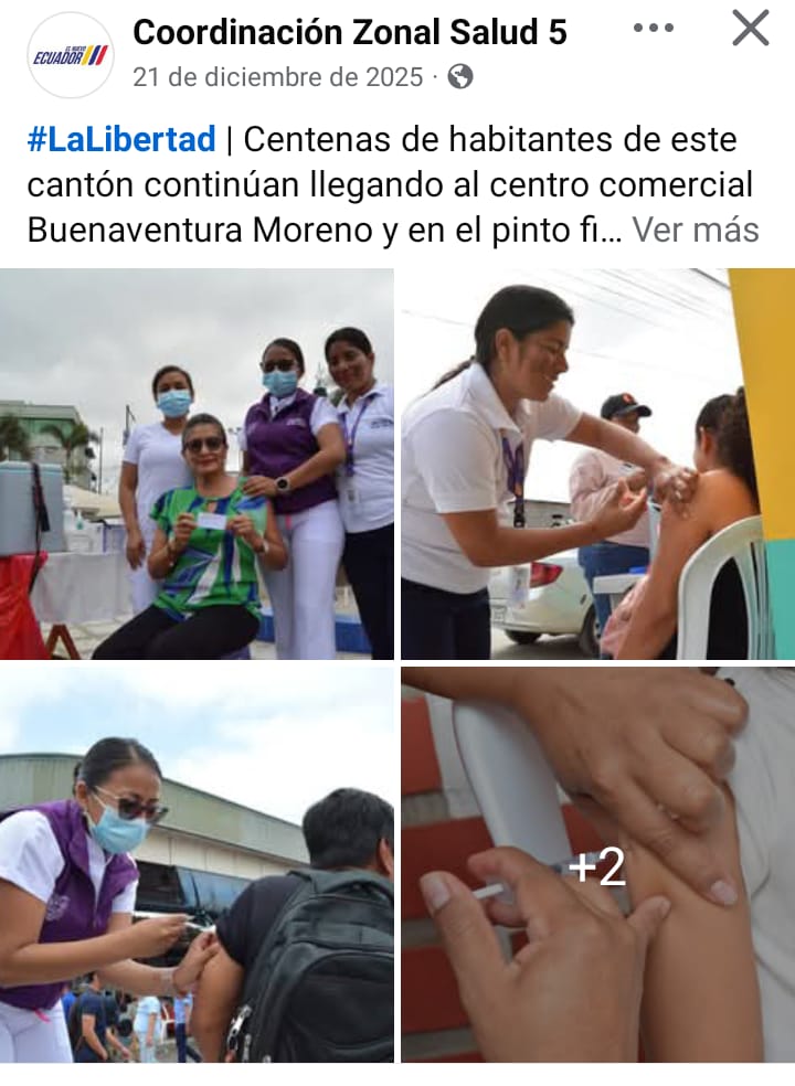 VACUNACION CONTRA LA INFLUENZA SE FORTALECE